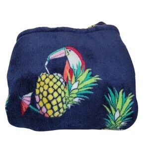 Vera Bradley Plush Throw Blanket in Fleece Toucan Party Oversized 80" x 50"